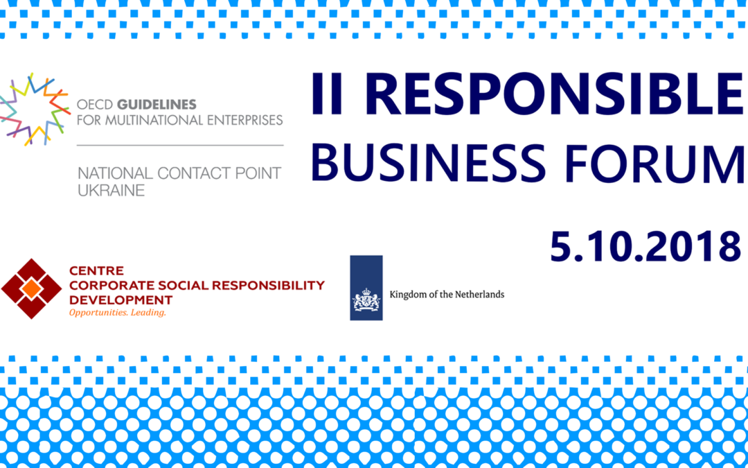 PIHRB o&nbsp;BHR na&nbsp;2. Responsible Business Forum, Kijów, Ukraina