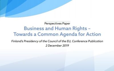 Rekomendacje PIHRB w&nbsp;publikacji Fińskiej Prezydencji w&nbsp;Radzie UE