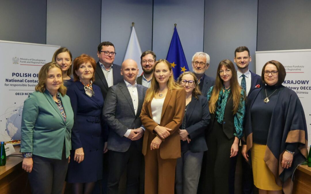 Przedstawicielka PIHRB członkinią Rady Doradczej Krajowego Punktu Kontaktowego OECD ds.&nbsp;odpowiedzialnego biznesu