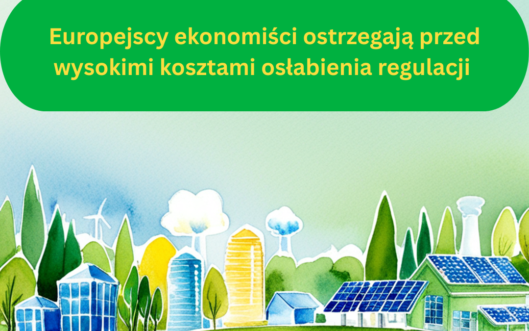 Ostrzeżenie europejskich ekonomistów w&nbsp;sprawie pakietu Omnibus