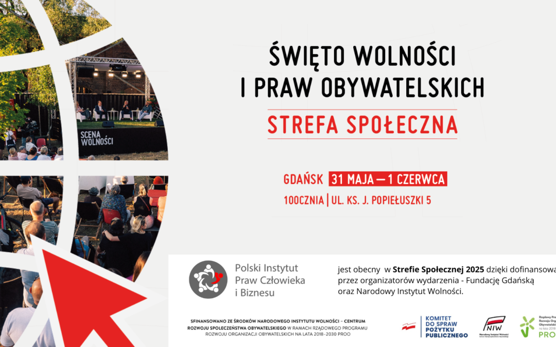 Jesteśmy na&nbsp;Święcie Dni Wolności i&nbsp;Praw Obywatelskich w&nbsp;Gdańsku
