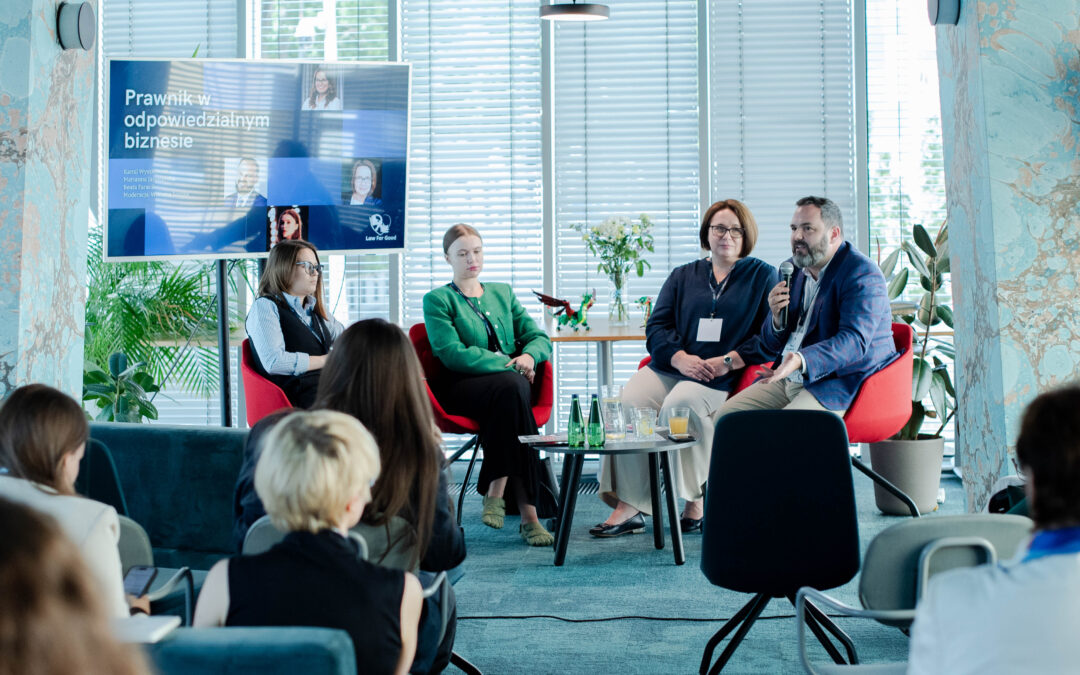 Prawnik w&nbsp;odpowiedzialnym biznesie – PIHRB na&nbsp;Śniadaniu LawForGood
