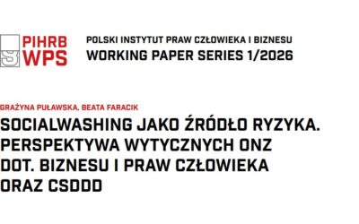 Polski Instytut Praw Człowieka i Biznesu | Socialwashing: kiedy dobre intencje kosztują przedsiębiorstwo miliony Socialwashing: kiedy dobre intencje kosztują przedsiębiorstwo miliony